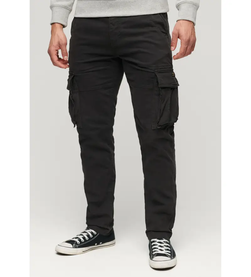 Superdry Pantaloni cargo Uomo Nero 4054608