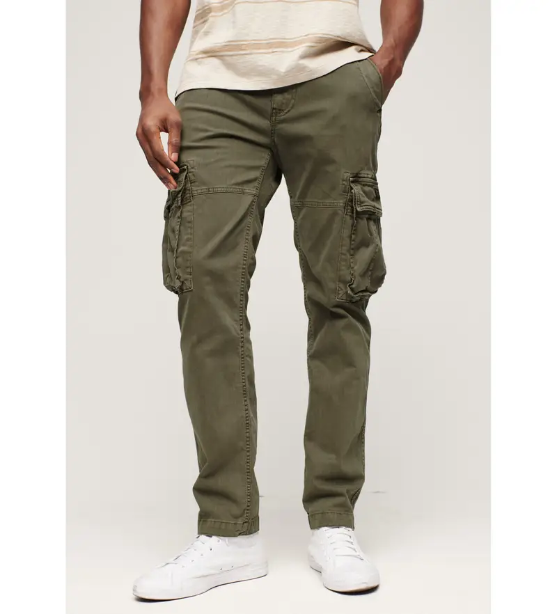 Superdry Pantaloni cargo Uomo Verde 2682018