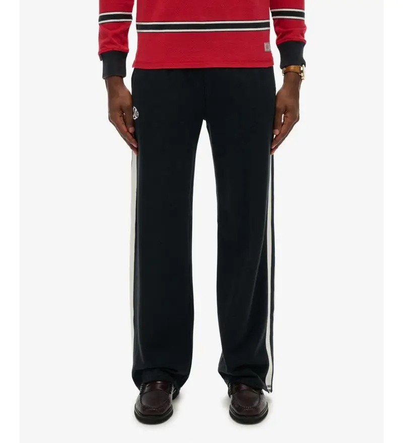 per uomo M7011426A Pantaloni da jogging Athletic Fives blu navy (M), Casual, Cotone