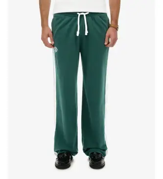 per uomo M7011426A Pantaloni da jogging Athletic Fives verdi (S), Casual, Verde, Cotone