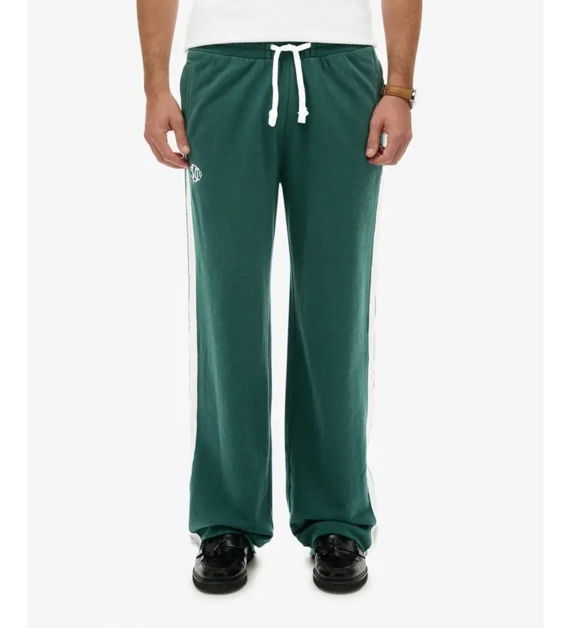 per uomo. M7011426A Pantaloni da jogging verdi Athletic Fives (M), Casual, Verde, Cotone