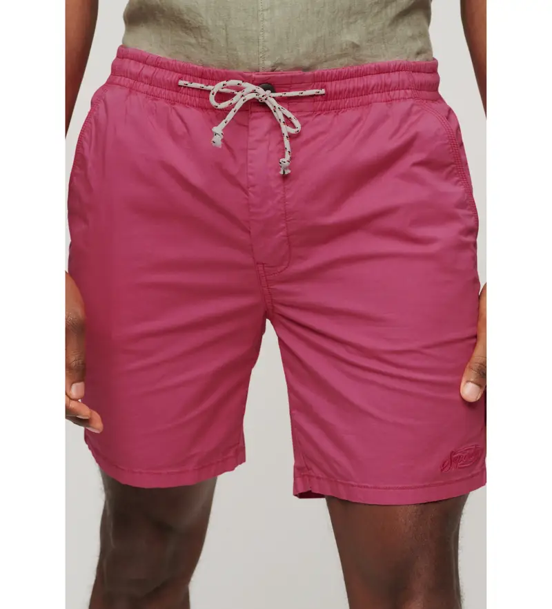 per uomo. M7110430A Pantaloncini rosa da passeggio (L), Casual, Cotone