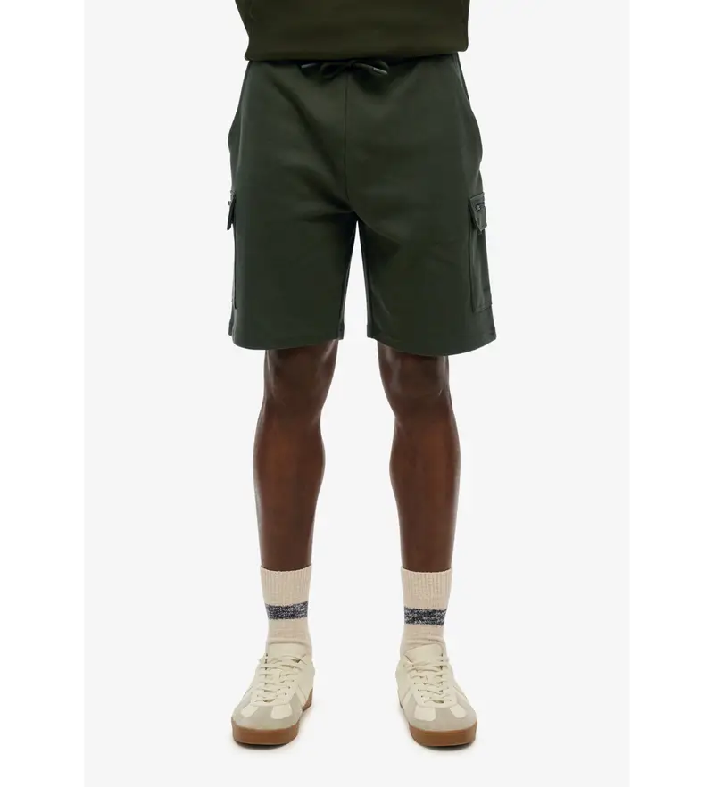 per uomo. M7110470A Tecnologia Green Short Cargo (M), Casual, Verde, Cotone