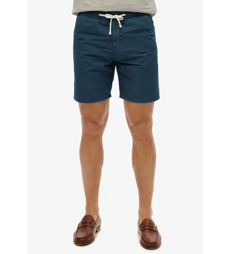 per uomo M7110479A Pantaloncini Essential Walk blu navy (S), Casual, Cotone