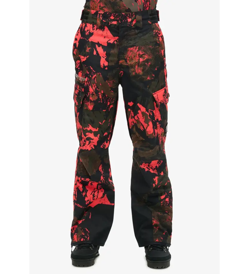 Superdry Pantaloni da sci lunghi Uomo Ultimate Rescue multicolore