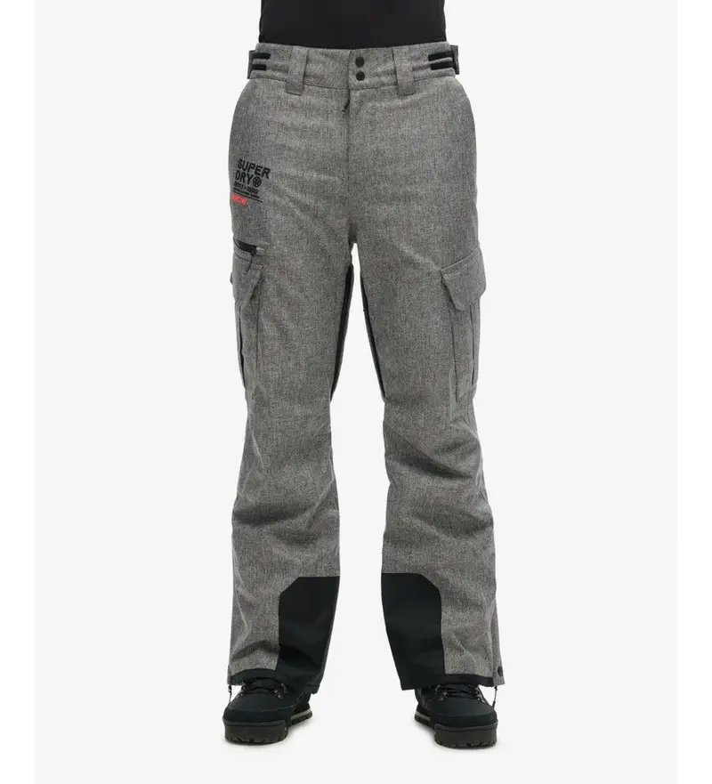 per uomo MS110184A Pantaloni grigi Ski Peak Rescue (L), Sportivo, Grigio, Poliestere, Neve, All aperto