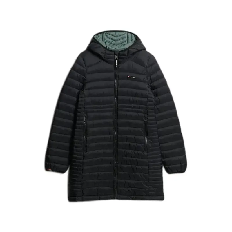 Piumino con cappuccio da donna Superdry Fuji Lite Wave