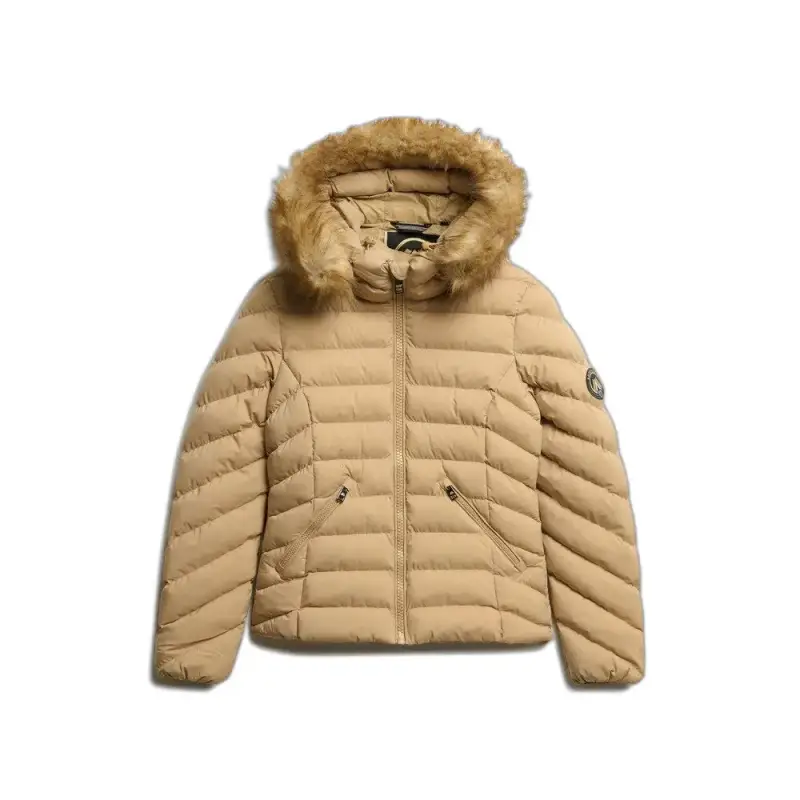 Piumino con cappuccio da donna Superdry Fuji