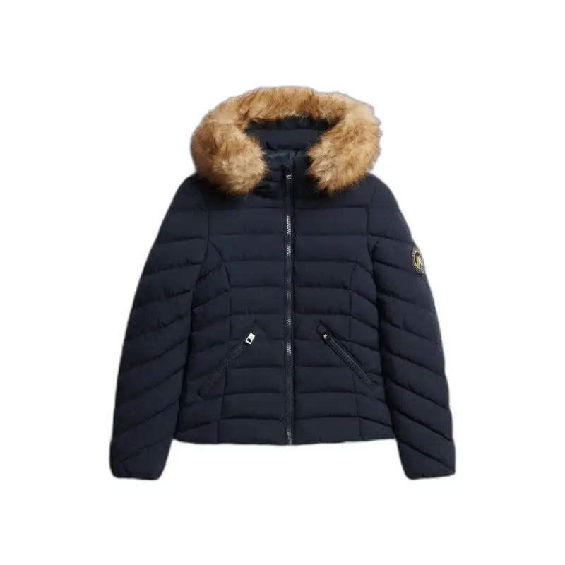 Piumino con cappuccio da donna Superdry Fuji