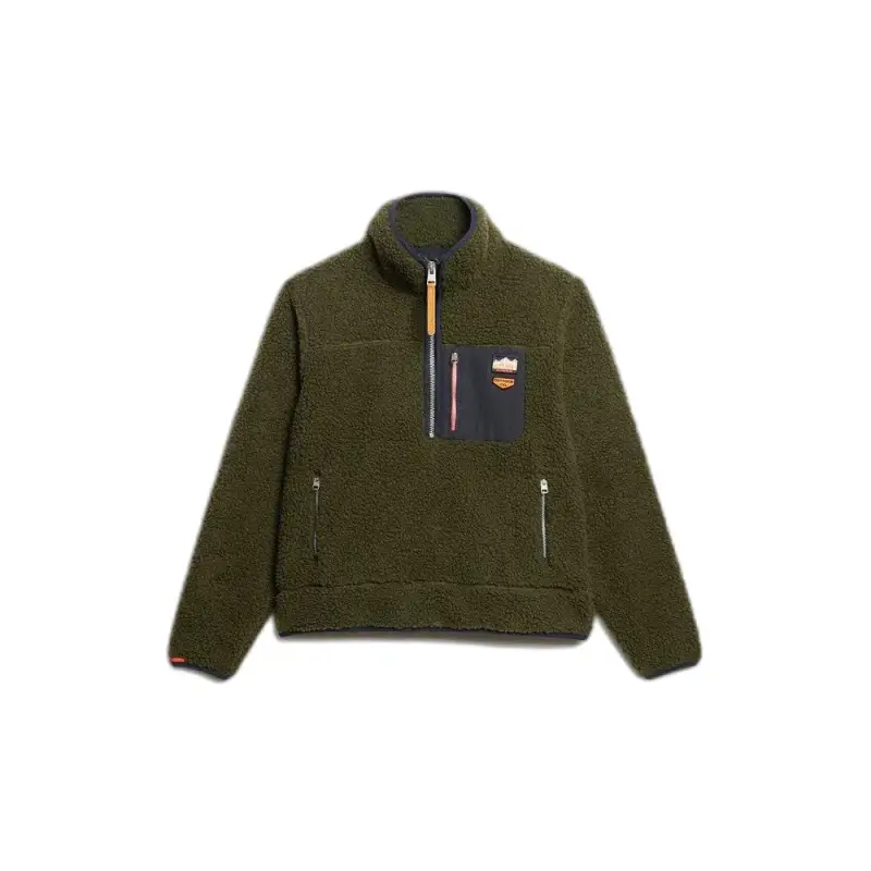 Polaire 1/2 zip retro vintage donna Superdry