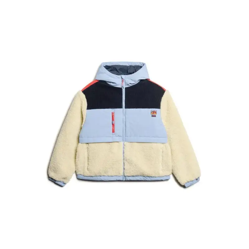 Polaire con cappuccio donna Superdry