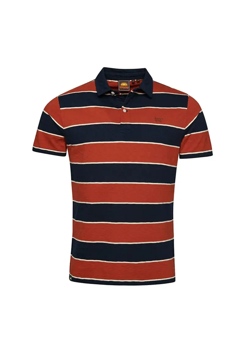 Polo Vintage Stripe - S / Blu