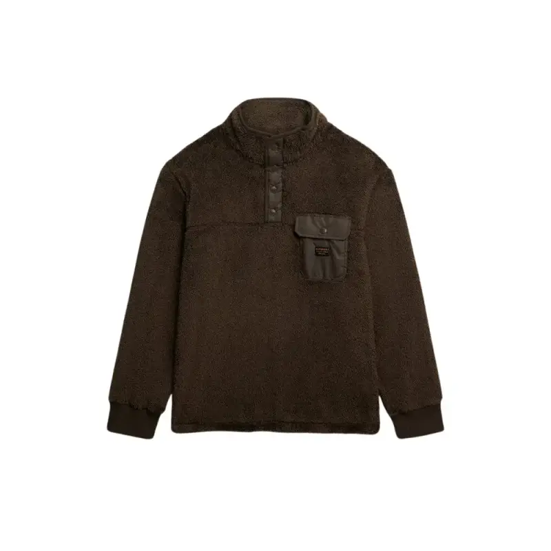 Pull in pile con col tunisino Superdry