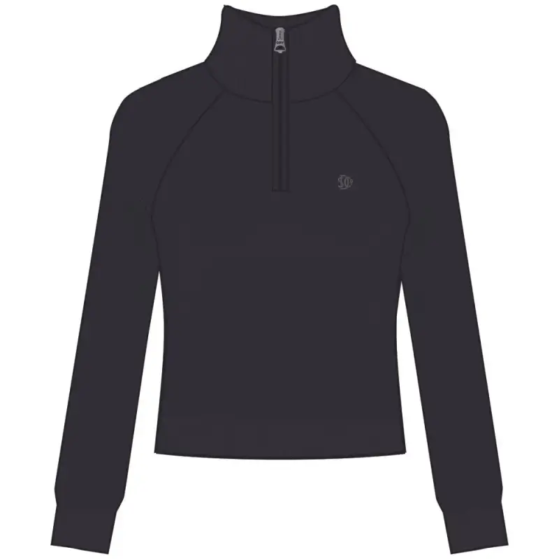 Pull slim con zip da donna Superdry