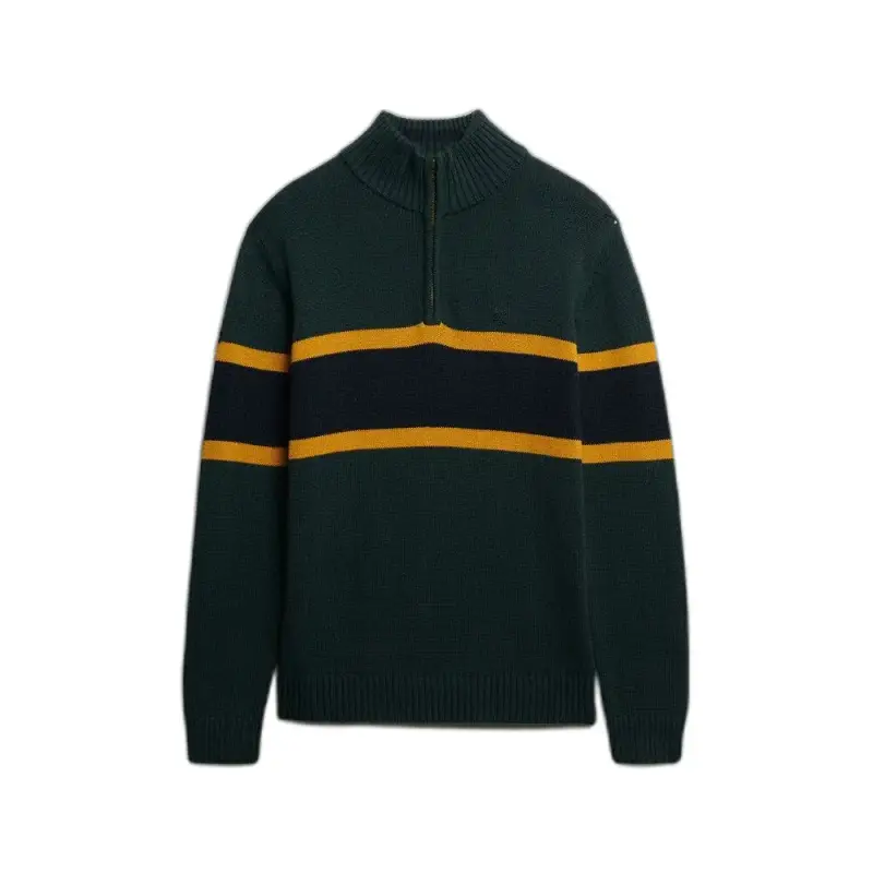 Pullover a strisce in maglia di cotone Superdry