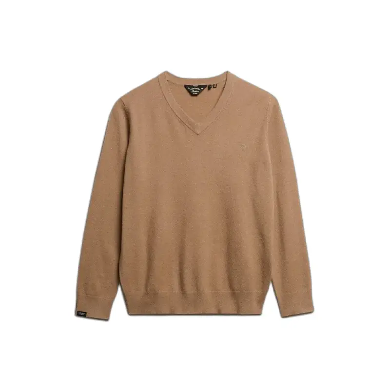 Pullover classico donna con scollo a V Superdry