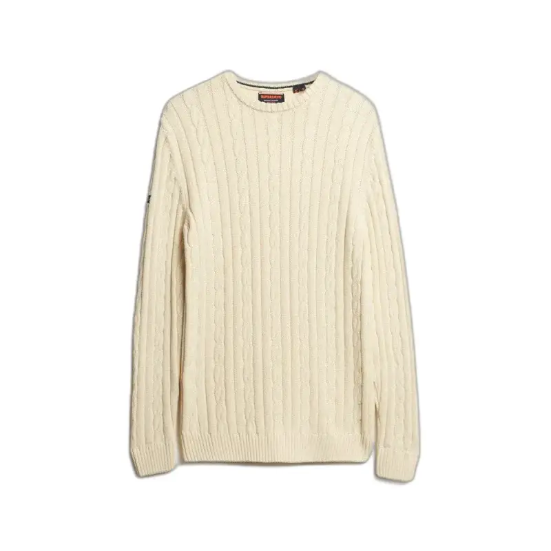 Pullover in cotone a maglia cordonata classico Superdry
