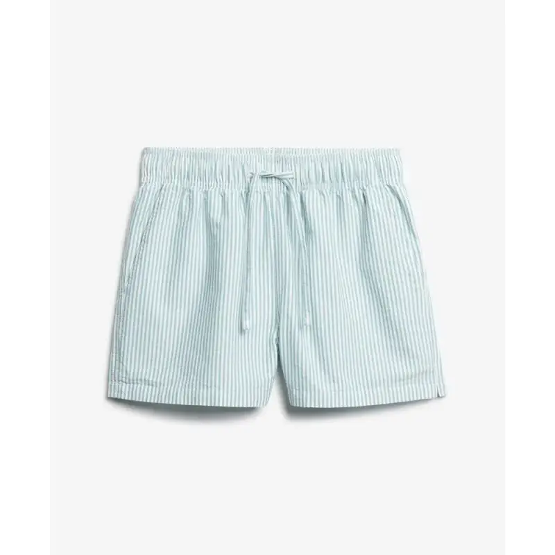 Superdry Short elasticizzato a righe in cotone biologico donna