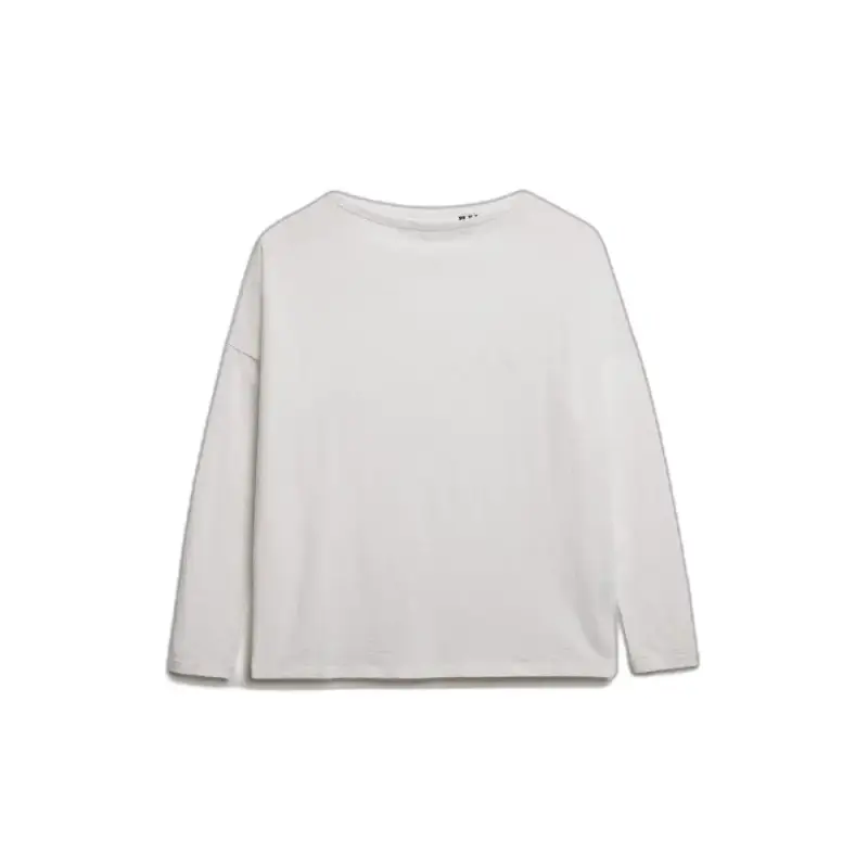 T-shirt a maniche lunghe con scollo a barca donna Superdry