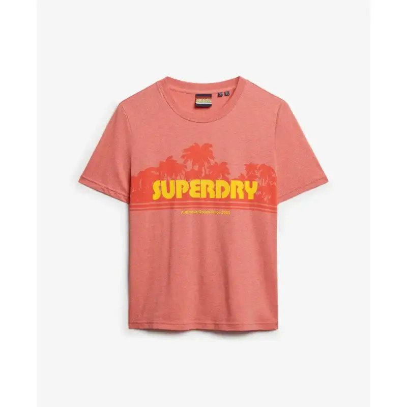 T-shirt casual a righe donna Superdry