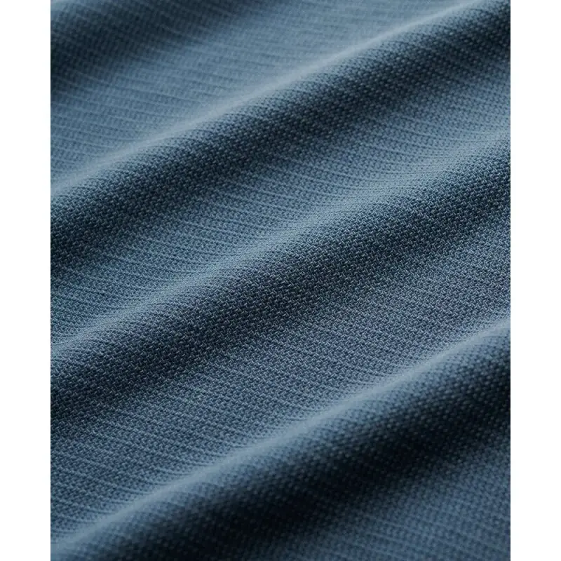 T-shirt con colletto tunisino Superdry