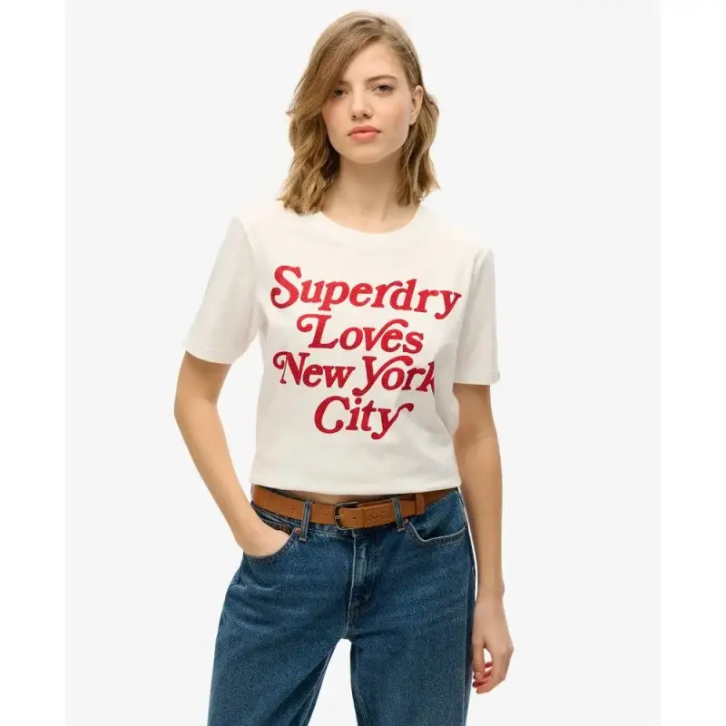 T-shirt da donna Superdry City Love
