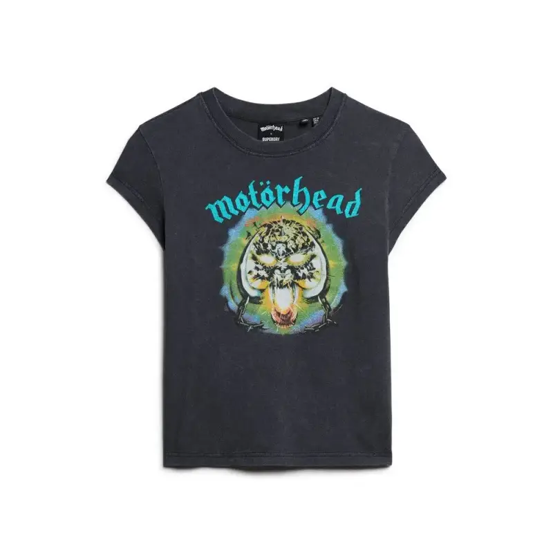 T-shirt da donna Superdry Motörhead x Superdry