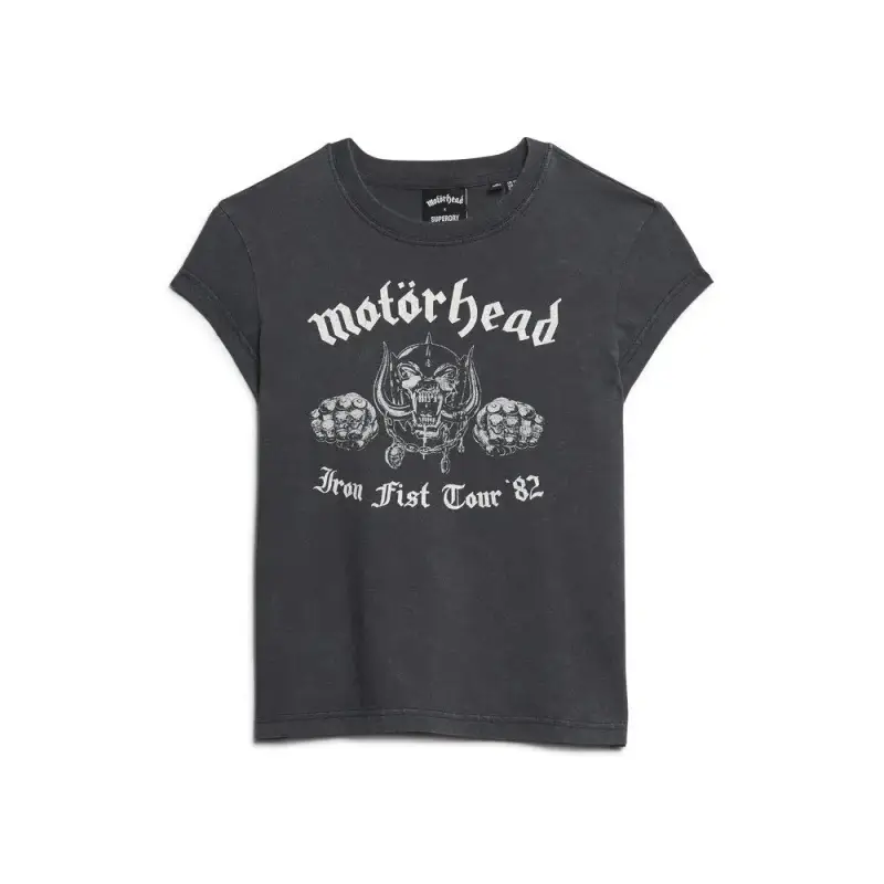 T-shirt da donna Superdry Motörhead x Superdry