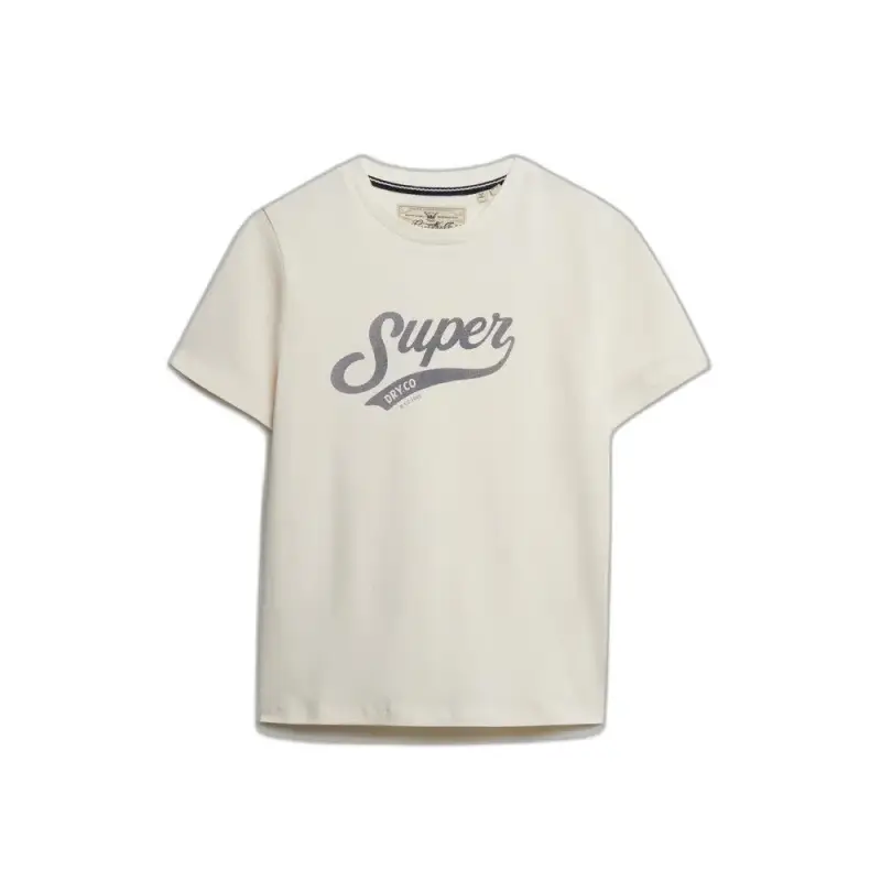 T-shirt da donna Superdry Varsity Script