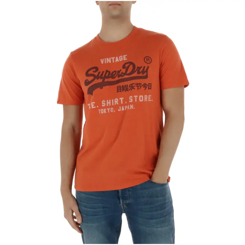 T-shirt M1012216A Superdry - orange / S