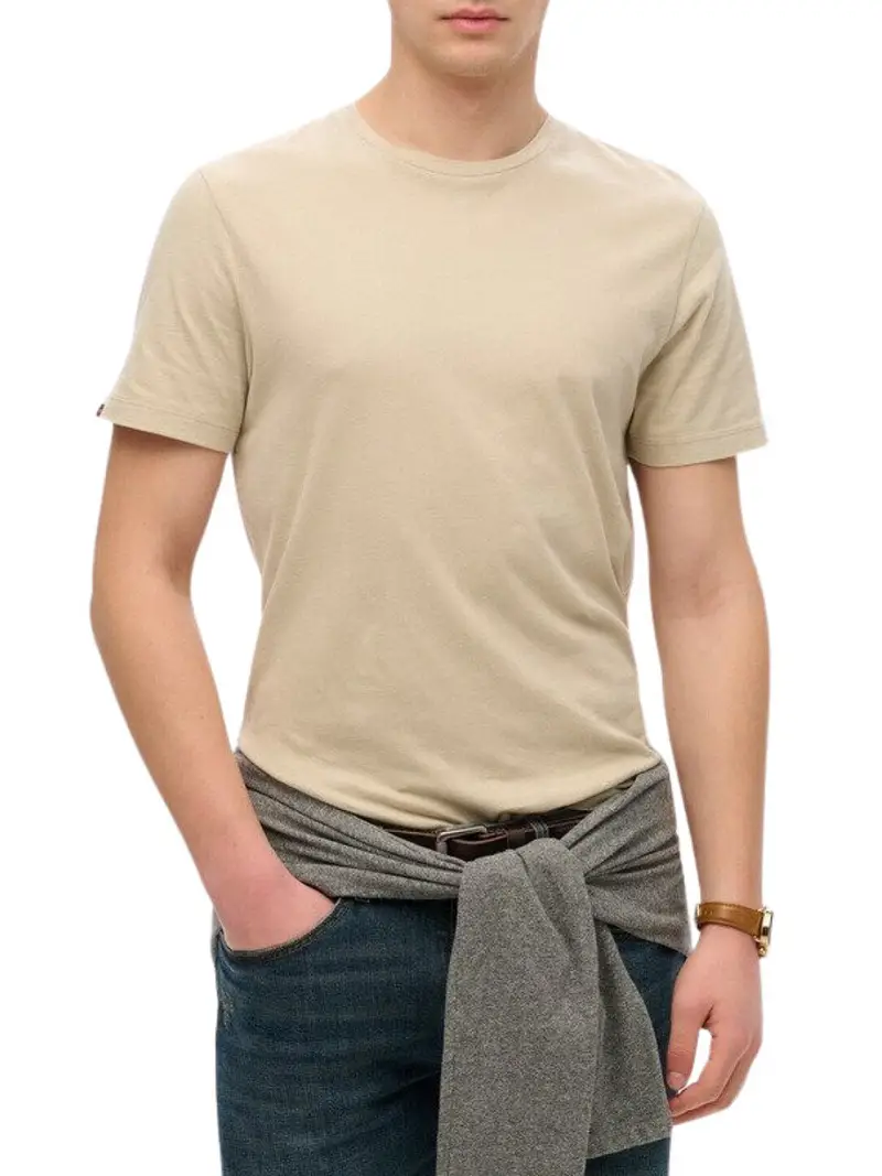 Superdry T-shirt Uomo Beige 2489964