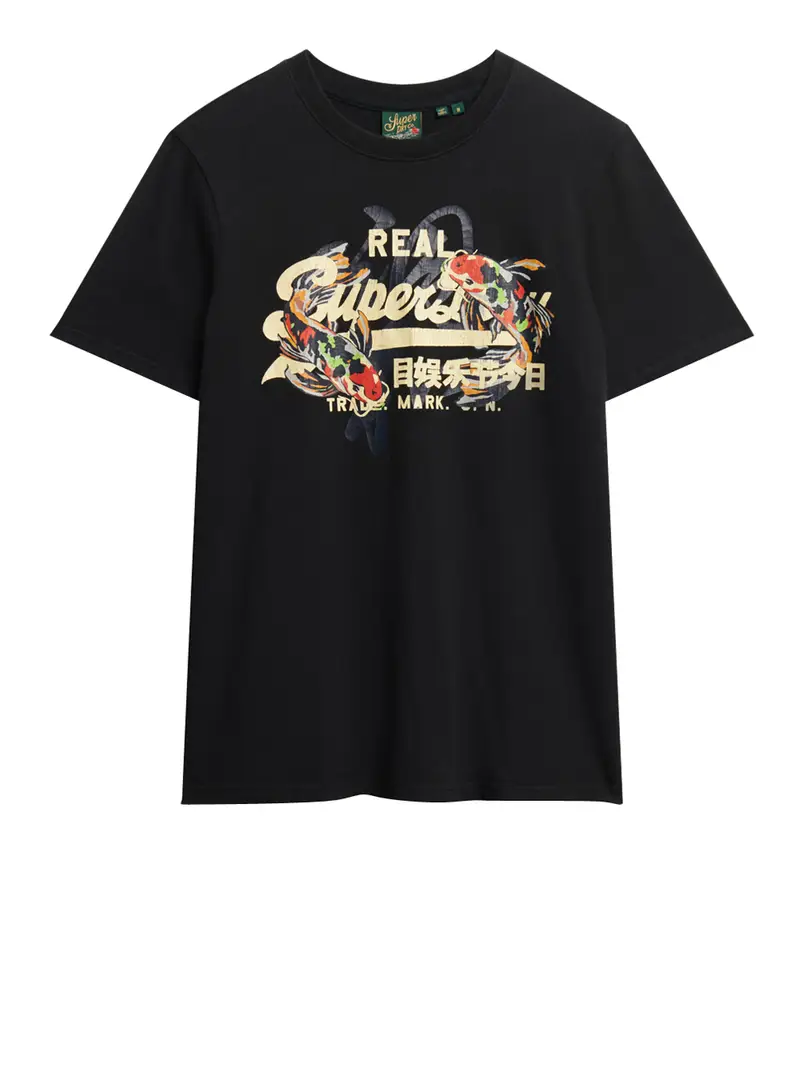 Superdry T-shirt Uomo Nero 2494515
