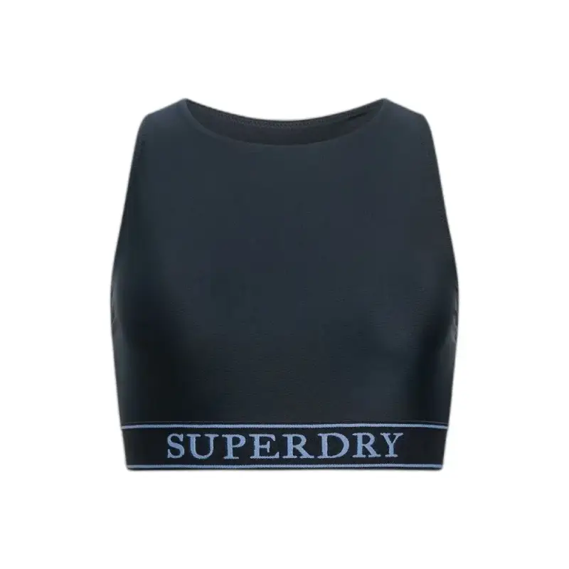 Top costume da bagno donna Superdry Logo Racer Back
