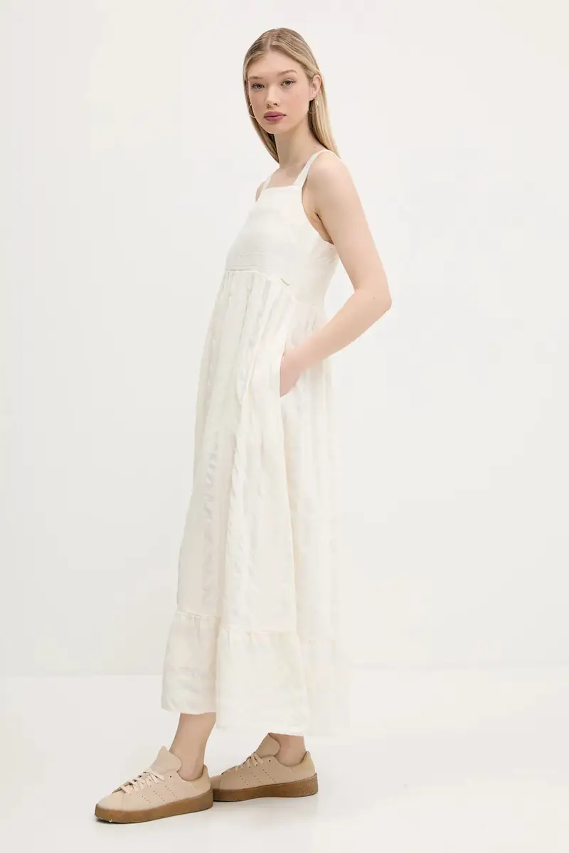 vestito colore beige W8011872A-ZEA miniatura 2