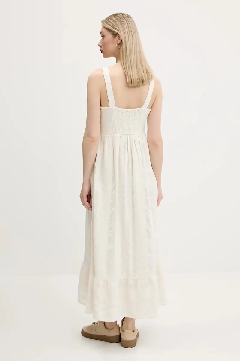 vestito colore beige W8011872A-ZEA miniatura 3