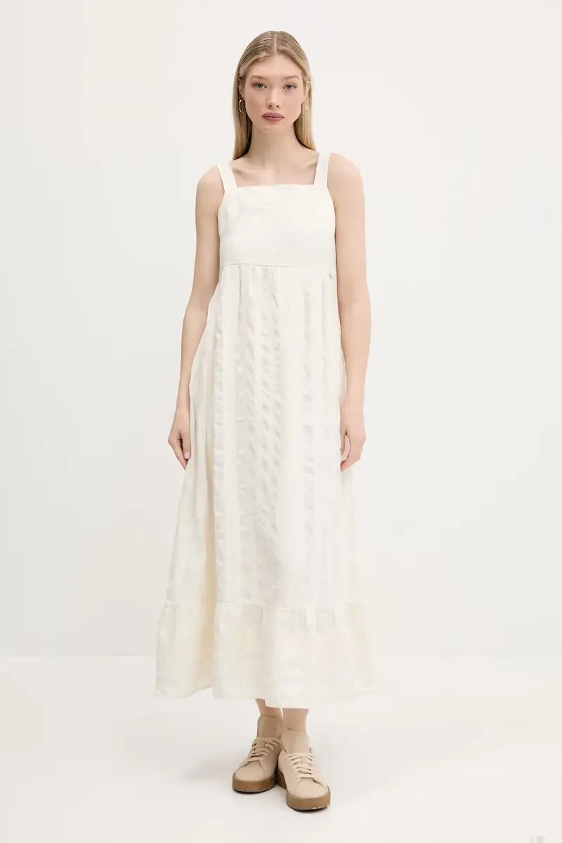 vestito colore beige W8011872A-ZEA