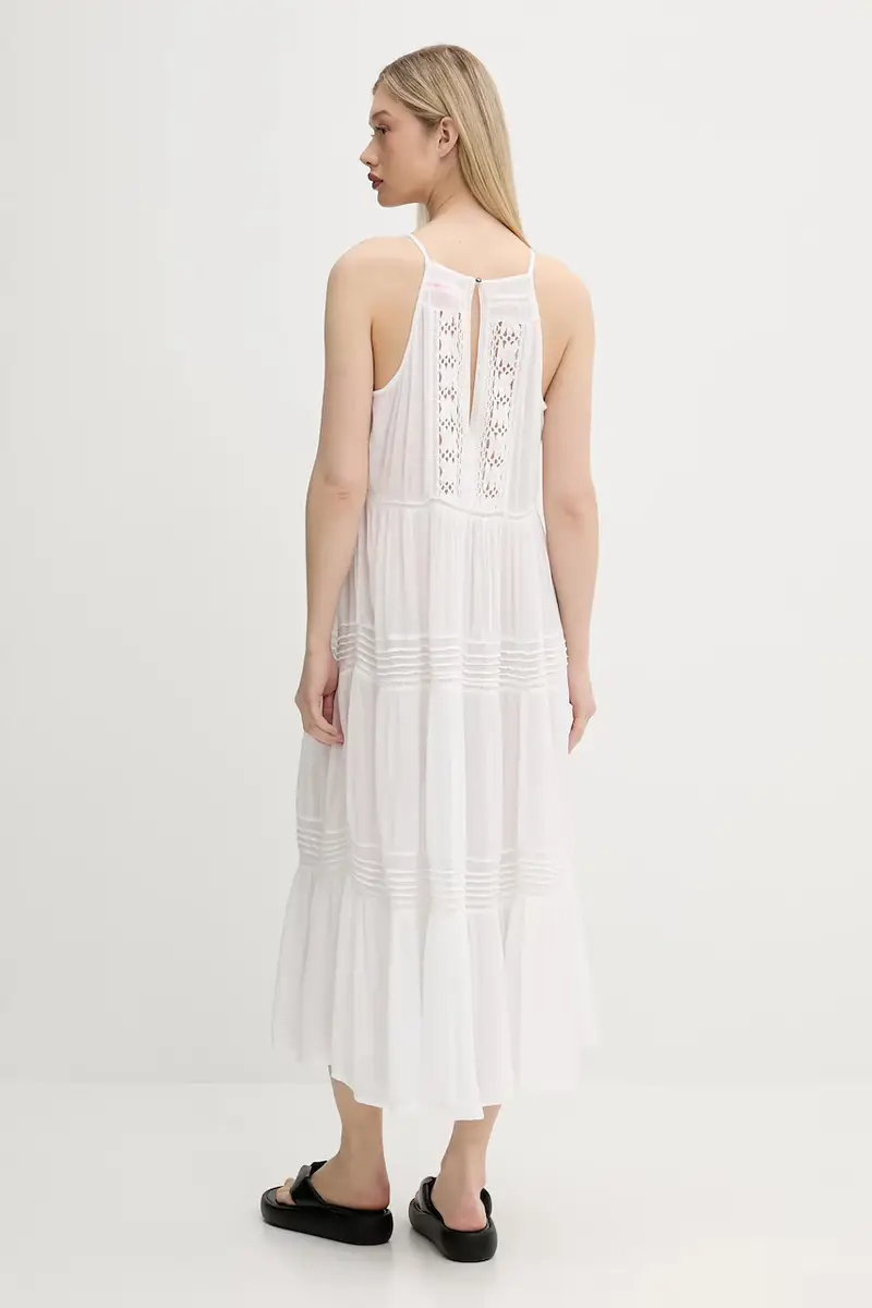 vestito colore bianco W8011908A-71D miniatura 3