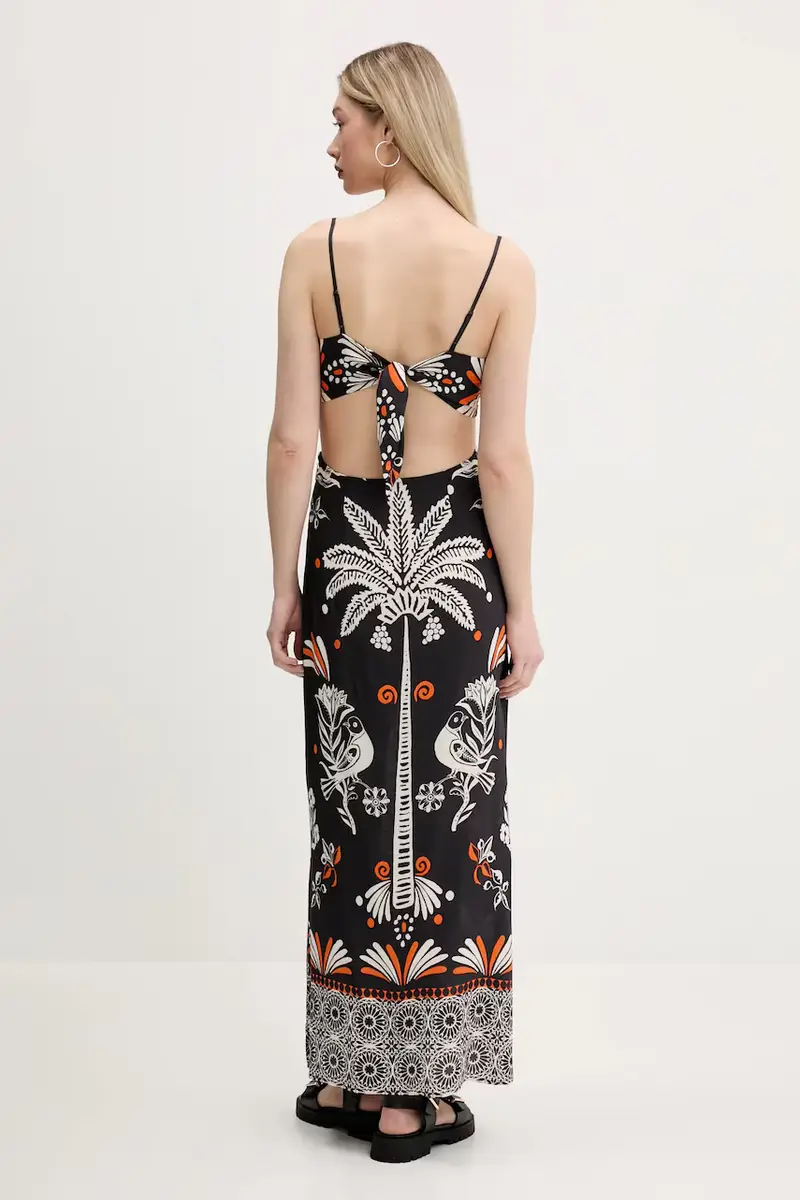 vestito colore nero W8011874A-F4N miniatura 3