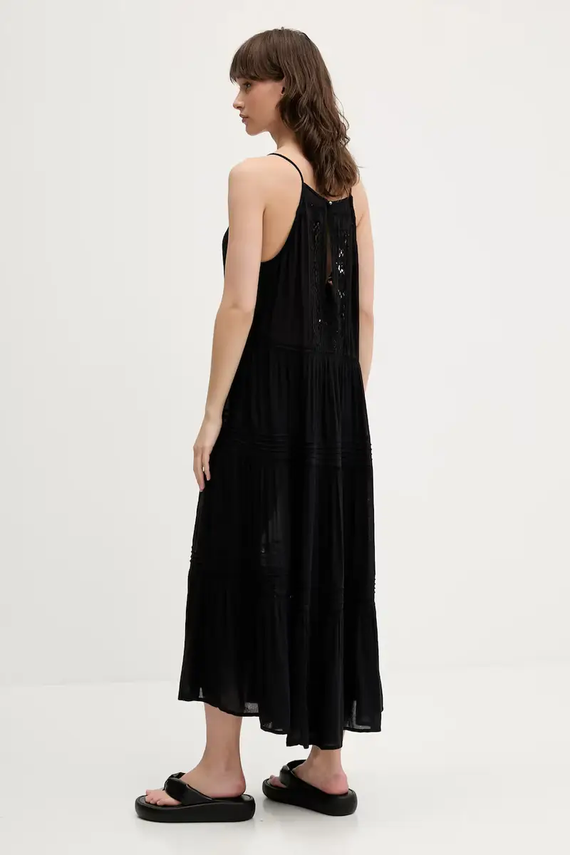 vestito colore nero W8011908A-02A miniatura 3