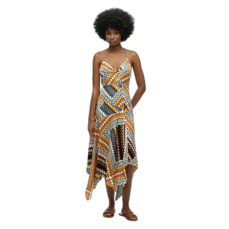 Vestito con orlo a punte da donna Superdry Premium