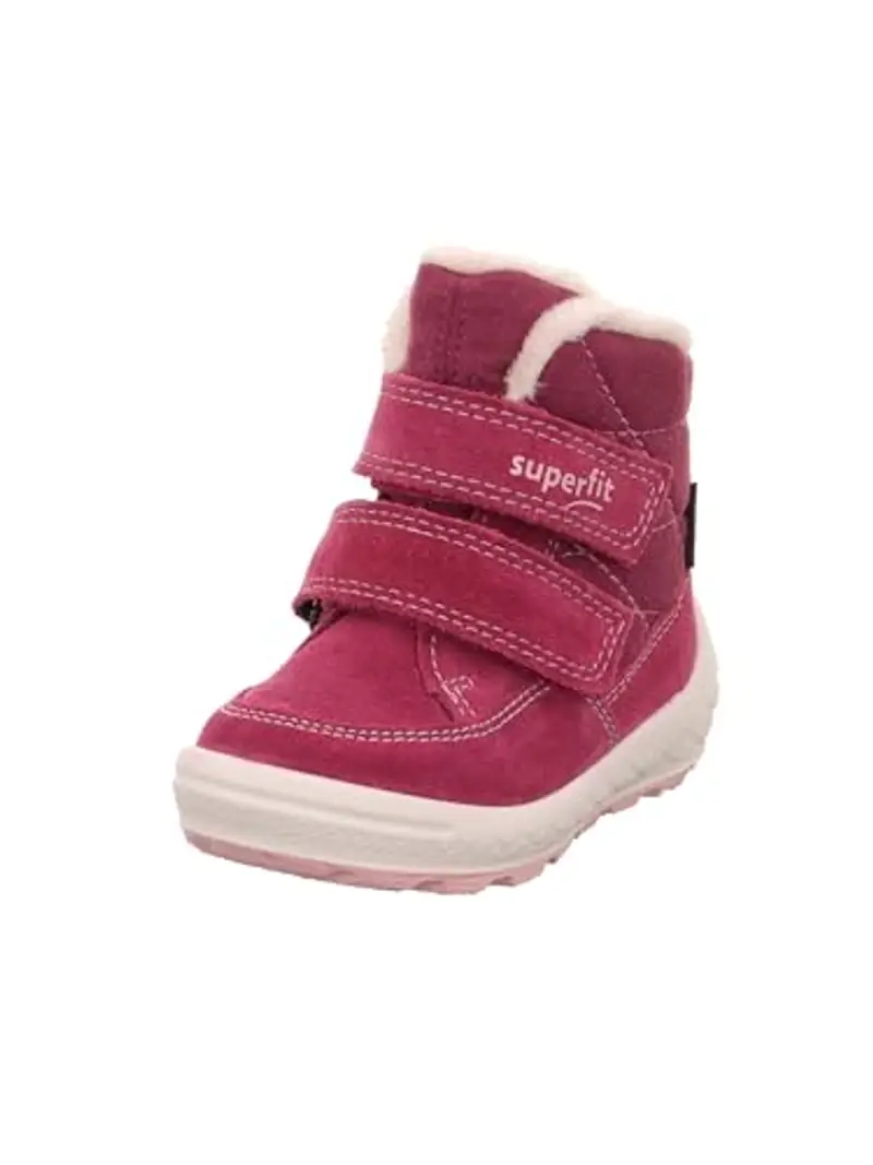 Superfit Groovy 2.0 Warm gefütterte Gore-Tex, Stivali da Neve, Rot/Rosa 5000, 28 EU Larga