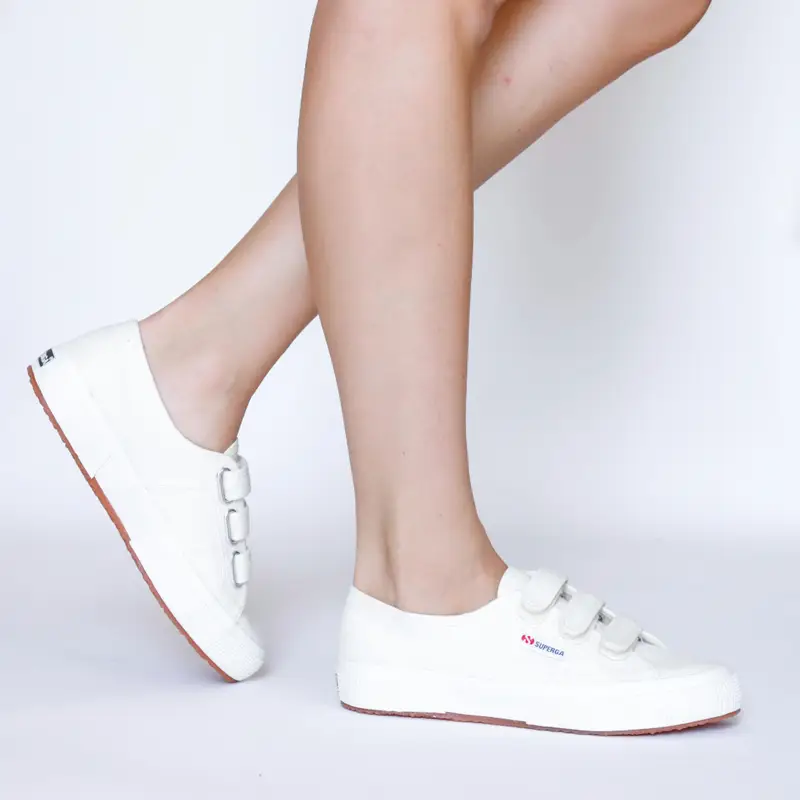 Superga 2750 Cotone 3 Strap Beige - 40