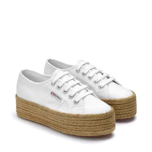 SUPERGA 2790 Cotropew, Sneaker Donna, Bianco White 901, 37 EU miniatura 3