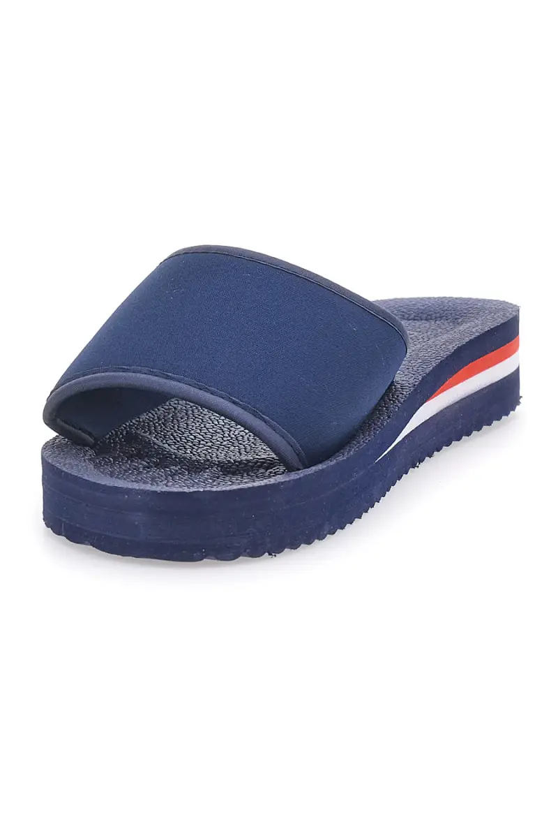 Ciabatte blu navy fascia logo SUPERGA S24E701 [BLUE] miniatura 3