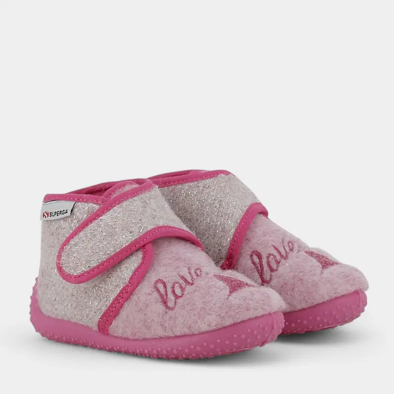Ciabatte Superga da Bambina, rosa miniatura 2