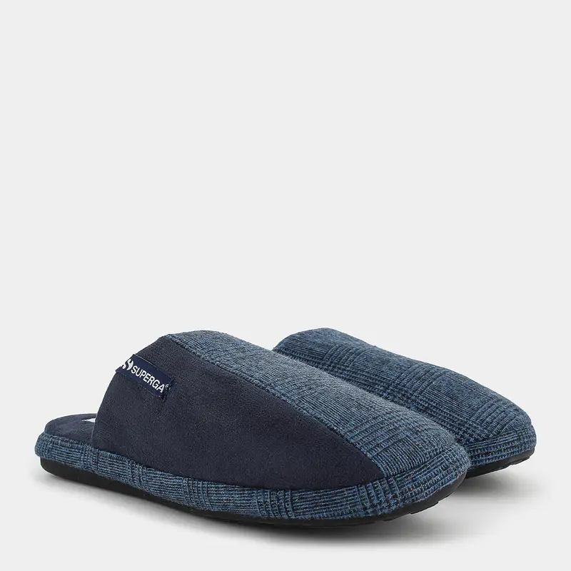 Ciabatte Superga da Uomo, blu miniatura 2