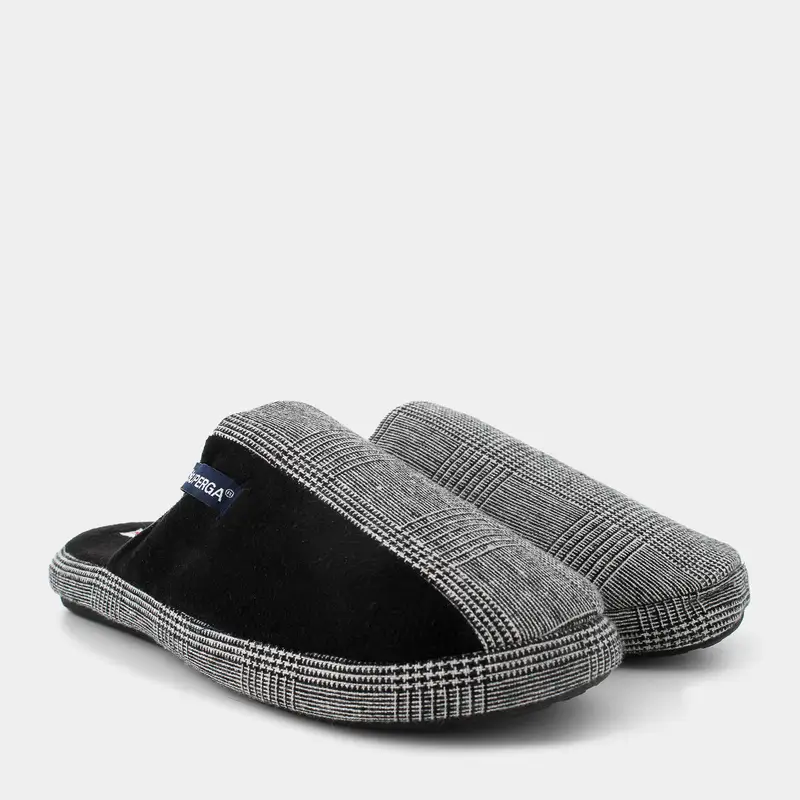 Ciabatte Superga da Uomo, nero miniatura 2