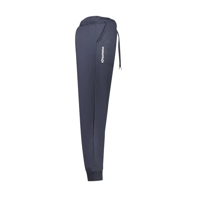 Pantaloni Tuta Lungo Uomo Blu Stampa miniatura 3