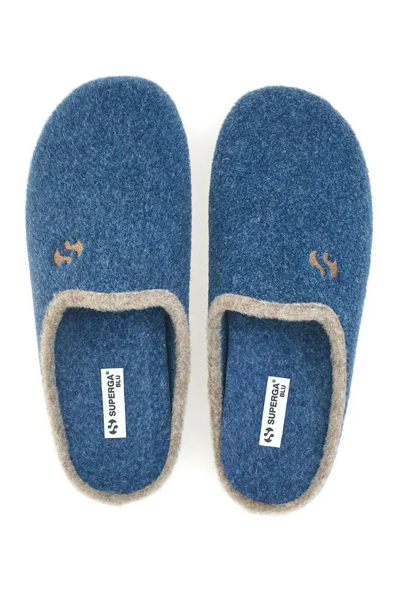 SUPERGA Pantofole Blu 3428799 miniatura 3