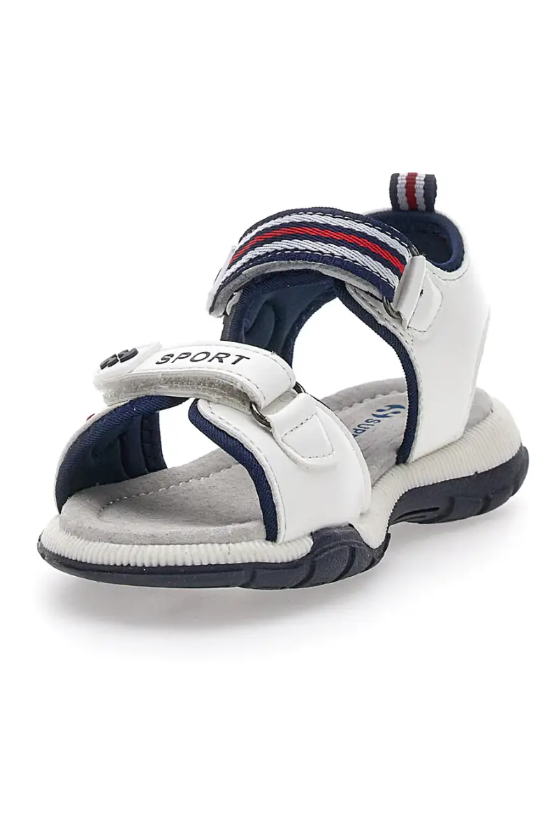 Sandali Bianchi Con Strappi in Velcro Superga 63278 [BIANCO] miniatura 3